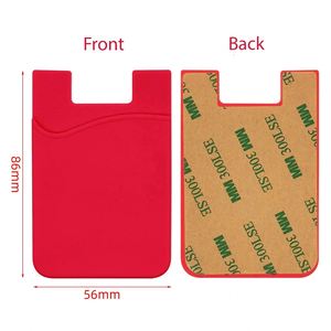 Tarjetero de Silicona y Porta Tarjetas Telefónicas para Promoción de Marca y Publicidad con Logotipo de Empresa para Regalos - Product Image 2