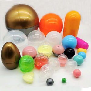 BX196 थोक फैक्टरी प्रत्यक्ष खाली कंटेनर के विभिन्न आकार प्लास्टिक आश्चर्य अंडा - Product Image 1