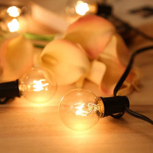 <span class=keywords><strong>Guirnalda</strong></span> de luces LED de bola G40 de 50 pies impermeable para jardín al aire libre para <span class=keywords><strong>terraza</strong></span> Pub decoración de fiesta de Navidad con energía <span class=keywords><strong>Solar</strong></span> IP65 nominal - Product Image 3