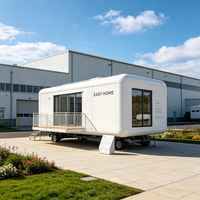 Solution de maison modulaire préfabriquée clé en main, maison modulaire complète pour la construction de villas
