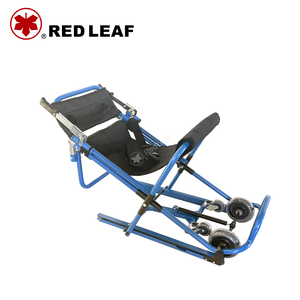 Silla de Ruedas Plegable de Aleación de Aluminio para Evacuación Hospitalaria Manual, Camilla para Escaleras con Estructura de Orugas Única - Product Image 4