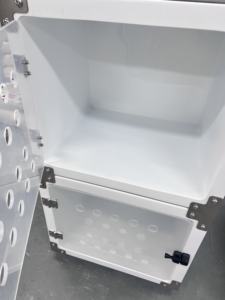 Fiberglas kafes İşlevli toptan profesyonel Pet kedi dostu yavru gato Kot Katze ekran kafes veteriner oksijen kafes - Product Image 6