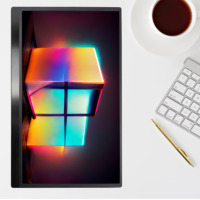 Extension pour ordinateur portable haute définition de 18.5 pouces Moniteur portable à double écran 17 avec interfaces HD MI Type C