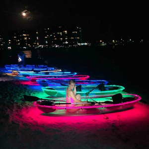 Kayak Transparente con <span class=keywords><strong>Fondo</strong></span> <span class=keywords><strong>de</strong></span> <span class=keywords><strong>Cristal</strong></span> y Luces LED, Estilo Nuevo 2025, con Dos Asientos - Product Image 4