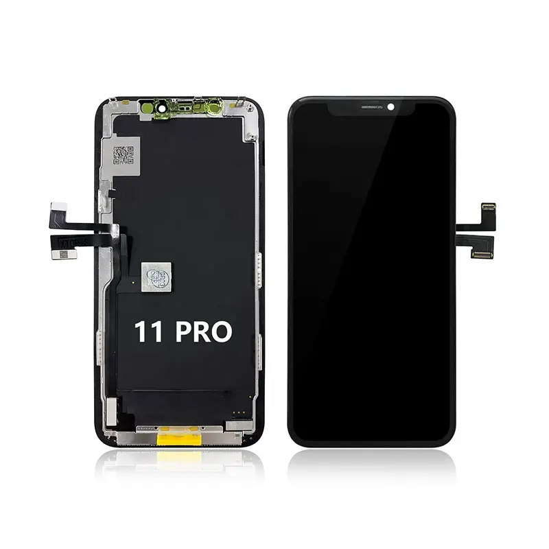 Wholesale Soft OLED Mobile Phoone LCDs Touch Digitizer Assembly Display Screen for iPhone 11 Pro Original Display Replacement