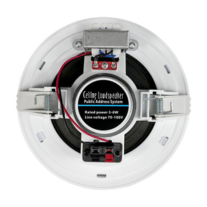 Loa trần thụ động chất lượng cao 5 <span class=keywords><strong>inch</strong></span>, dải tần đầy đủ 70-100V, 10W, loa siêu trầm <span class=keywords><strong>8</strong></span> Ohm, dùng cho hệ thống rạp hát gia đình và sân khấu - Product Image 3