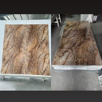 Panel de Mármol Impermeable con Protección UV de 1220x2440 mm, Panel de Pared de PVC de 2 mm/3 mm, Lámina de Plástico, Paneles Decorativos para Paredes Interiores