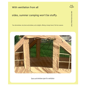Tente de <span class=keywords><strong>camping</strong></span> gonflable pliable, grande capacité, <span class=keywords><strong>anti</strong></span>-moustiques, ventilée, best-seller, pour usage familial en extérieur - Product Image 6