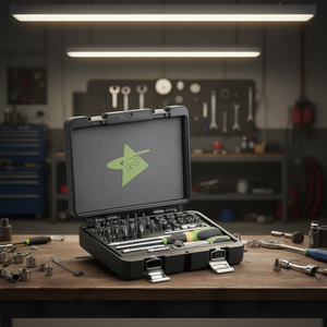 FASANGA 624 Piece Socket <b>Set</b> With <b>Screwdriver</b> And <b>Bit</b> Storage Case For Auto Repair Tools - Product Image 3