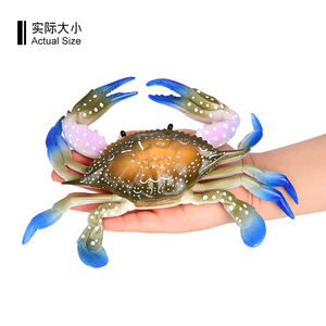 โมเดลจำลองสัตว์ทะเลจากพีวีซีแข็งแบบขายส่ง <span class=keywords><strong>รูป</strong></span>ปลา ปู ของเล่นรูปสัตว์ - Product Image 2