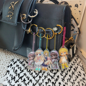 Factory Custom Cheap Clear Acrylic <b>Keychain</b> Personalized Double Sided Printed Cartoon <b>Anime</b> Acrylic Keyring Wholesale Custom Log - Product Image 6