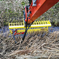 Godet de dragage robuste en maille pour désherbage des rivières et lacs, nettoyage des plantes aquatiques, accessoire de traitement de l'eau