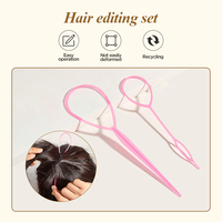 Ensemble de brosses à cheveux compactes avec logo personnalisé peigne à raie pour cheveux bouclés naturels noirs pour démêler les cheveux longs épais et droits humides
