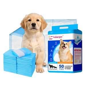 Tapis d'entraînement jetables pour chiots, ultra absorbants, avec logo personnalisé, taille sur mesure, marque privée OEM, pour importateurs de produits pour animaux de compagnie - Product Image 1