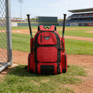 Sac à dos de sport imperméable KOP personnalisé pour le baseball et le softball avec 2 compartiments pour battes et compartiment pour chaussures à crampons pour les joueurs - Product Image 2