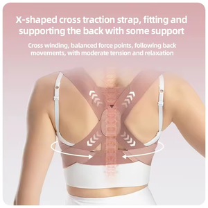 Correcteur de posture dorsal portable réglable et respirant pour corriger la cyphose - Product Image 2