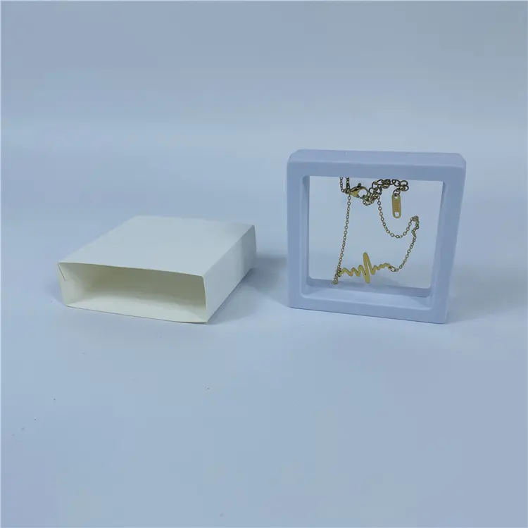 قلادة تخزين بسيطة من البلاستيك الأبيض ورقة مضادة للأكسدة