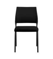 Chaise de conférence ergonomique empilable pour formation de personnel de bureau, avec cadre monobloc en PP injecté, maille respirante et haute élasticité, MOQ 5