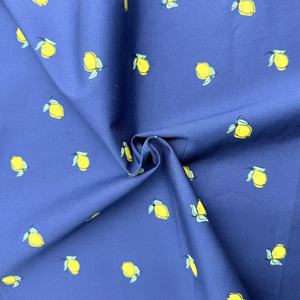 Dyed Ground Printing Combed Cotton Woven Small Lemon Poplin <strong>Liberty</strong> London Printing <strong>Fabrics</strong> for Women Dress Use for Girls - Product Image 4
