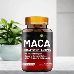Cápsulas de Raíz de Maca al por Mayor para Hombres Adultos, Suplemento Herbal, Mejora el Rendimiento Masculino, Aumenta la Fuerza, la Resistencia, la Vitalidad y la Energía - Product Image 1