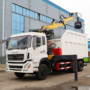 Grúa hidráulica plegable Dongfeng de fábrica china para bloques y ladrillos con garra - Product Image 3