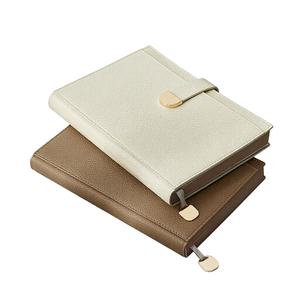 Feifan – Lots de carnets en cuir PU personnalisés pour l'école et le bureau, avec couverture rigide, boîte à stylos, ensemble cadeau de papeterie pour la remise des diplômes - Product Image 1