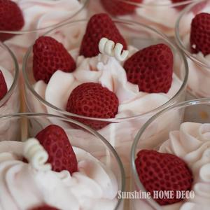 <span class=keywords><strong>Candele</strong></span> <span class=keywords><strong>a</strong></span> <span class=keywords><strong>Forma</strong></span> <span class=keywords><strong>di</strong></span> Cibo all'Ingrosso: Fragola, Mirtillo, Biscotto, Crema, <span class=keywords><strong>Torta</strong></span> - <span class=keywords><strong>Candele</strong></span> <span class=keywords><strong>a</strong></span> Tema Dessert e Bevande per Natale e Festività - Product Image 4