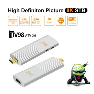 TV98 ATV X6 Android TV Stick 4K 2GB+8GB Reproductor Multimedia Inteligente con Procesador Allwinner H313 - Product Image 2