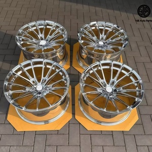 Cerchi in Lega di Alluminio Forgiati Cromati Triplo Strato 168Custom18 19 20 21 22 24 Pollici per Mercedes-Benz <span class=keywords><strong>BMW</strong></span>, Cerchioni Cromati Profondamente Concavi - Product Image 4