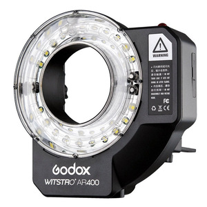 แฟลชวงแหวน Godox Witstro AR400 400W TTL ชาร์จไฟได้ สำหรับถ่ายภาพมาโคร - Product Image 1