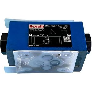Válvula de Retención Piloto Modular Apilada Rexroth Z2S6-3-66, Tamaño 6, Válvula de Bloqueo de Presión Hidráulica - Product Image 4