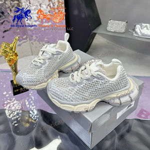 Zapatillas de Diseñador de Lujo 3XL, Marca Famosa, Calzado Deportivo Casual de Verano para Caminar y Correr, Estilo Diamante, Suaves y a la Moda - Product Image 1