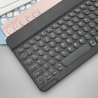Keyboard Scissor Switch Ultra Tipis Berkabel Laris Manis, Keyboard Kantor Super Ramping, Tombol Retro, Logo/Warna/Kemasan Dapat Disesuaikan