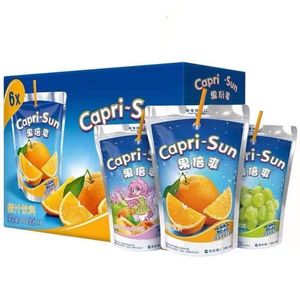 Bebidas al por Mayor, 200 ml * 6 <span class=keywords><strong>Capri</strong></span>-suns, Bebidas de Jugo de Naranja - Product Image 1
