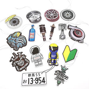 Última Venta caliente Car Racing Driver Wheel Hub Amortiguador Disco de freno Modificación Cultura Espejo retrovisor Fragancia Colgante - Product Image 1