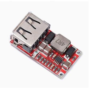 Module abaisseur de tension DC pour chargeur de téléphone portable USB en voiture, efficacité 97,5 %, DC -6-24 12 24 vers 5V3A - Product Image 1