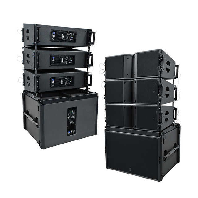 Plug and Play Active Powered Dual 10 Inch 18 Inch Sound Audio Dj Speaker Set System Speaker System Complete Set