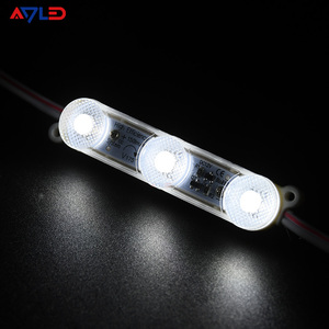 โมดูล LED SMD2835 DC12V 150lm/W 1.08W กันน้ำ IP67 สำหรับป้ายไฟ LED พร้อมเลนส์ 175 องศา สำหรับป้ายกลางแจ้ง - Product Image 1