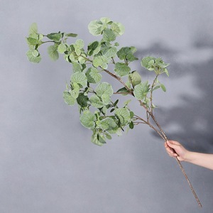 Hojas Artificiales de Manzanilla Meng Jie, Rama Individual, Planta Verde para Decoración de Bodas, Hogar, Arreglos Florales y Exhibición en Ventanas - Product Image 2