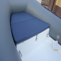 Orca Hypalon 360 Rib Boat 20 pieds PVC gonflable en fibre de verre pour sports nautiques utilisation en lac de pêche avec moteur hors-bord inclus
