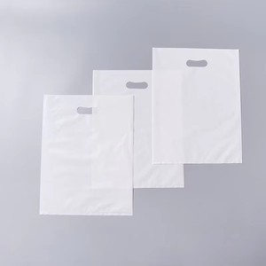 Sacs en plastique découpés sur mesure YC Professional pour boutique, avec poignée et logo imprimé - Product Image 4