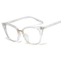 Lunettes de vue œil de chat pour femmes, nouvelle collection, logo personnalisé, montures optiques anti-lumière bleue