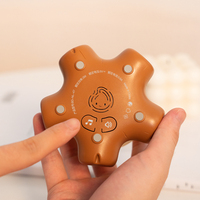 Veilleuse rechargeable à effet flamme en forme de souche, avec lumière d'ambiance à intensité variable et bruit blanc apaisant pour enfants