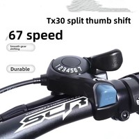 Accessoires de vélo TX30-7 – Levier de vitesses séparé pour VTT 6/7 vitesses (21 vitesses) – Dérailleur métallique – Vente en gros disponible