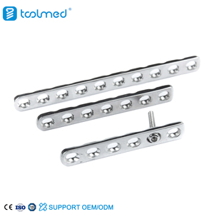 Placas Óseas Veterinarias Toolmed para Perros, Instrumentos Ortopédicos, Placa de Compresión Restringida Ajustable, Gran Venta - Product Image 1