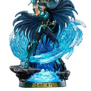 Tượng Seiya Rồng Tím Mạnh Mẽ TPA Five Small Sky Dragon Saint Seiya Spirit Trang Trí Bằng Tay - Product Image 1