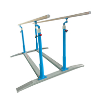 Barres parallèles de gymnastique de compétition de haute qualité, barres en fibre de verre, tube en acier de haute qualité, longueur 350 cm, hauteur réglable