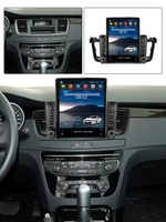 Autoradio Tesla Android 13 IPS DSP RDS 8+128G pour Peugeot 508 2011-2018 avec caméra 360°, Mirror Link, Bluetooth et vidéo