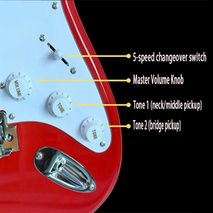 Haute qualité-prix rapport gros frêne bois couture couleur guitare électrique Instruments de musique guitare électrique 6 cordes - Product Image 4