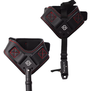 360 độ xoay bắn cung Caliper phát hành Viện trợ PU + hợp kim nhôm có thể điều chỉnh mũi tên kích hoạt hợp chất cung dây đeo cổ tay phát hành - Product Image 1